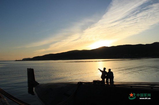 远航归来的潜艇兵。时佳龙摄