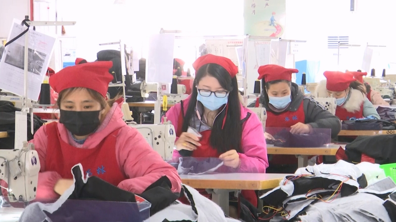 “宝妈岗”让返乡宝妈在家门口就业。